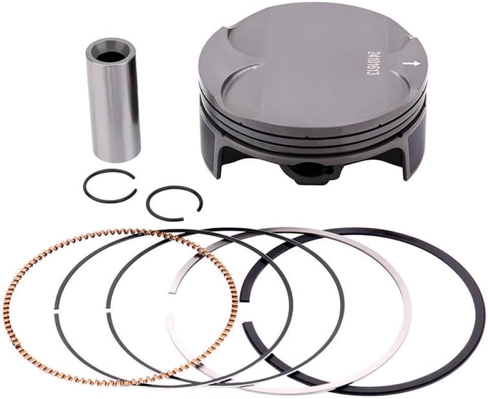 Motorcycle Engine Parts Kit Piston and Piston Rings STD Bore Size 89mm Fits 390 RC 390 Adventure 90230038000 Compatible with Various Models