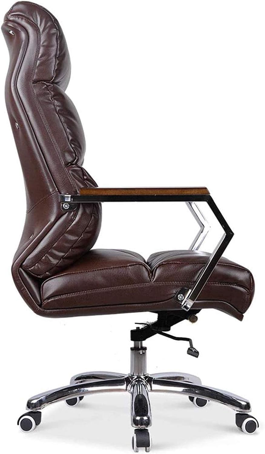 Home Office Desk s Boss Ergonomic Computer Gaming s Adjustable Massage with Footrest Comfortable Cowhide