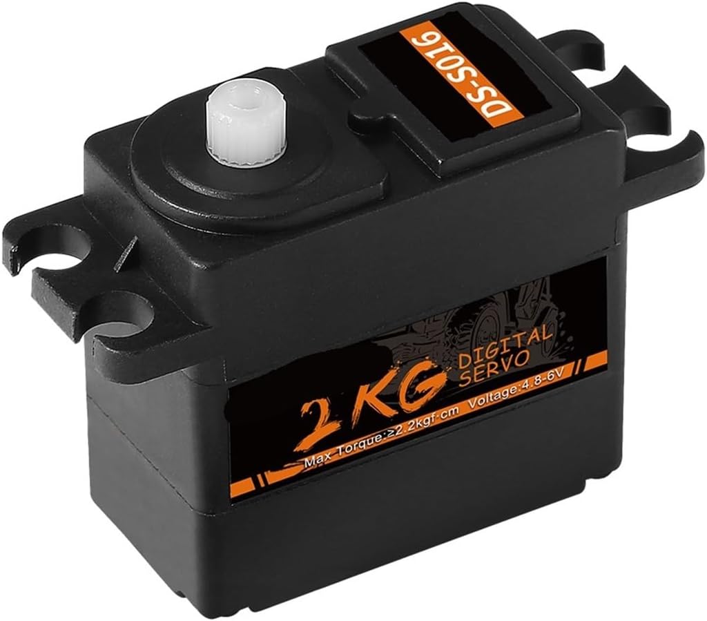 1/5/10/20pcs 2kg Digital Servo 4.8-6V for 1/12 FY-01 FY-02 FY-03 Steering Parts Accessories(20pcs)