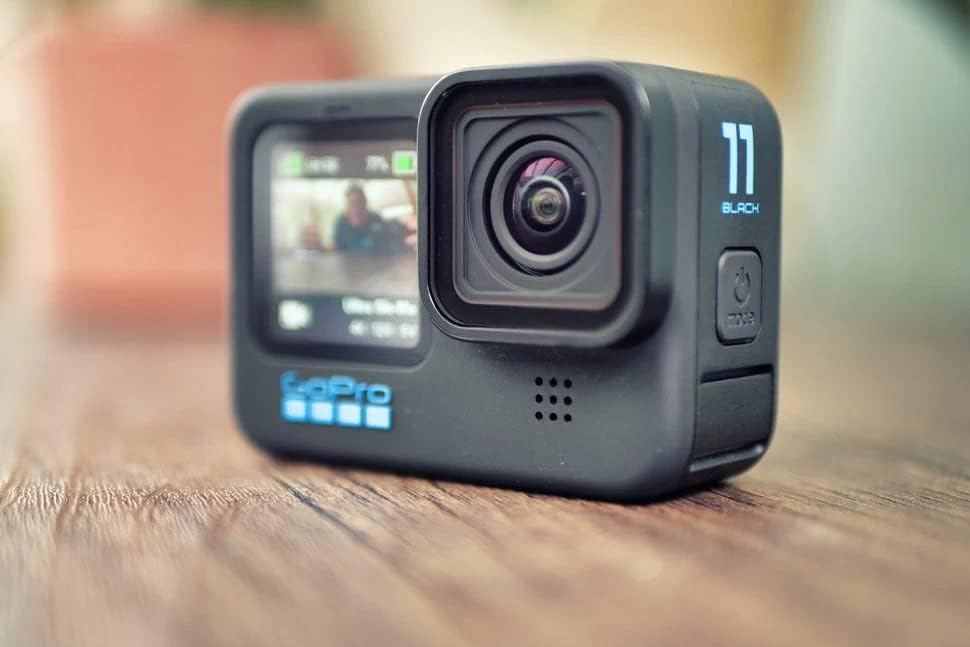 GoPro HERO11 Black Mini - Compact Waterproof Action Camera with 5.3K60 Ultra HD Video, 24.7MP Frame Grabs, 1/1.9