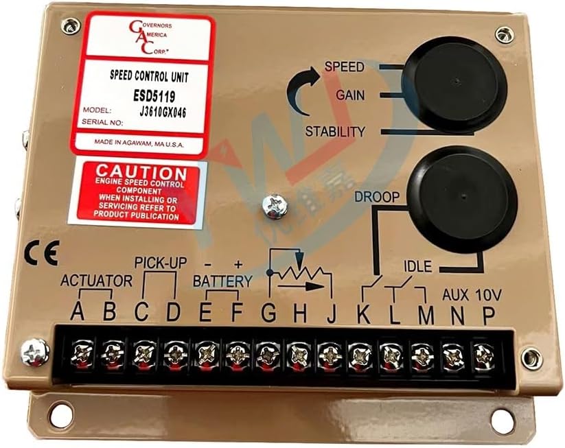 Speed Control Module ESD5119 Speed Controller Diesel Generator Speed Control Board
