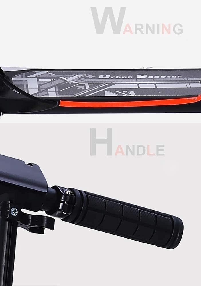 Scooters Kick Scooter for Adults Kids Foldable Adult Kick Scooters with Disc Brakes 2-Wheel Commuter Scooters with Big Wheels Birthday Gifts for Adults/Teens/Kids Up to 100kg Non-Electric