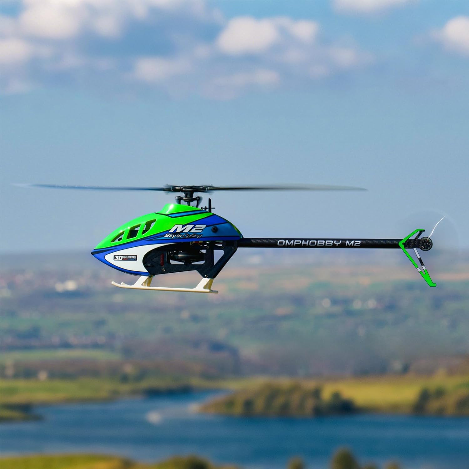 OMPHOBBY M2 V3 PRO RC Helicopter for Adults, Support APP Tuning & Telemetry, 6CH 3D Brushless Direct Drive, Lightweight 320g, OFS3 Flight Control, 200-Class Mini Helicopter for Outdoor Yellow PNP