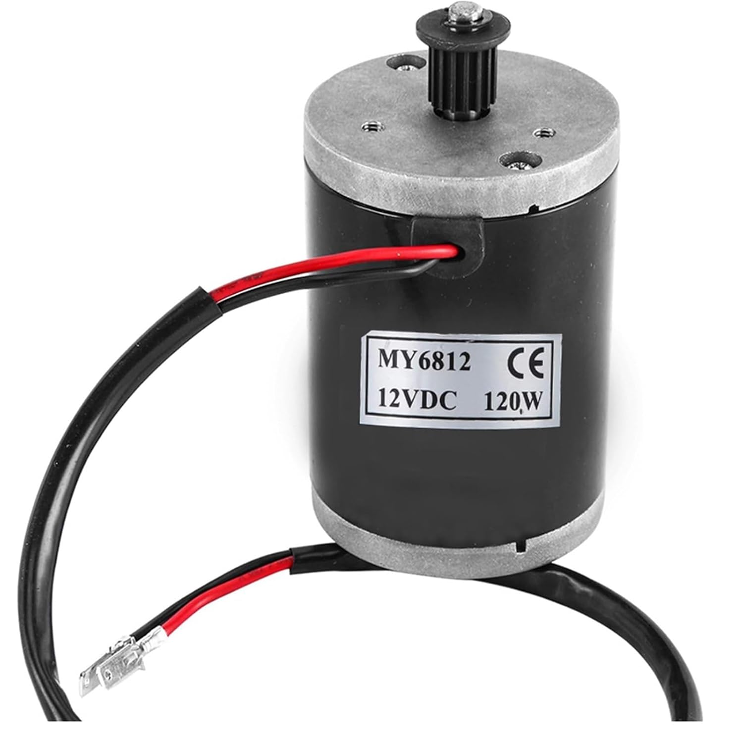 Brushed Motor MY6812 12V 24V 100W 120W 150W High Speed Small Brush Motor with Belt Pulley Electric Accessory(150w Chain Type,12V)