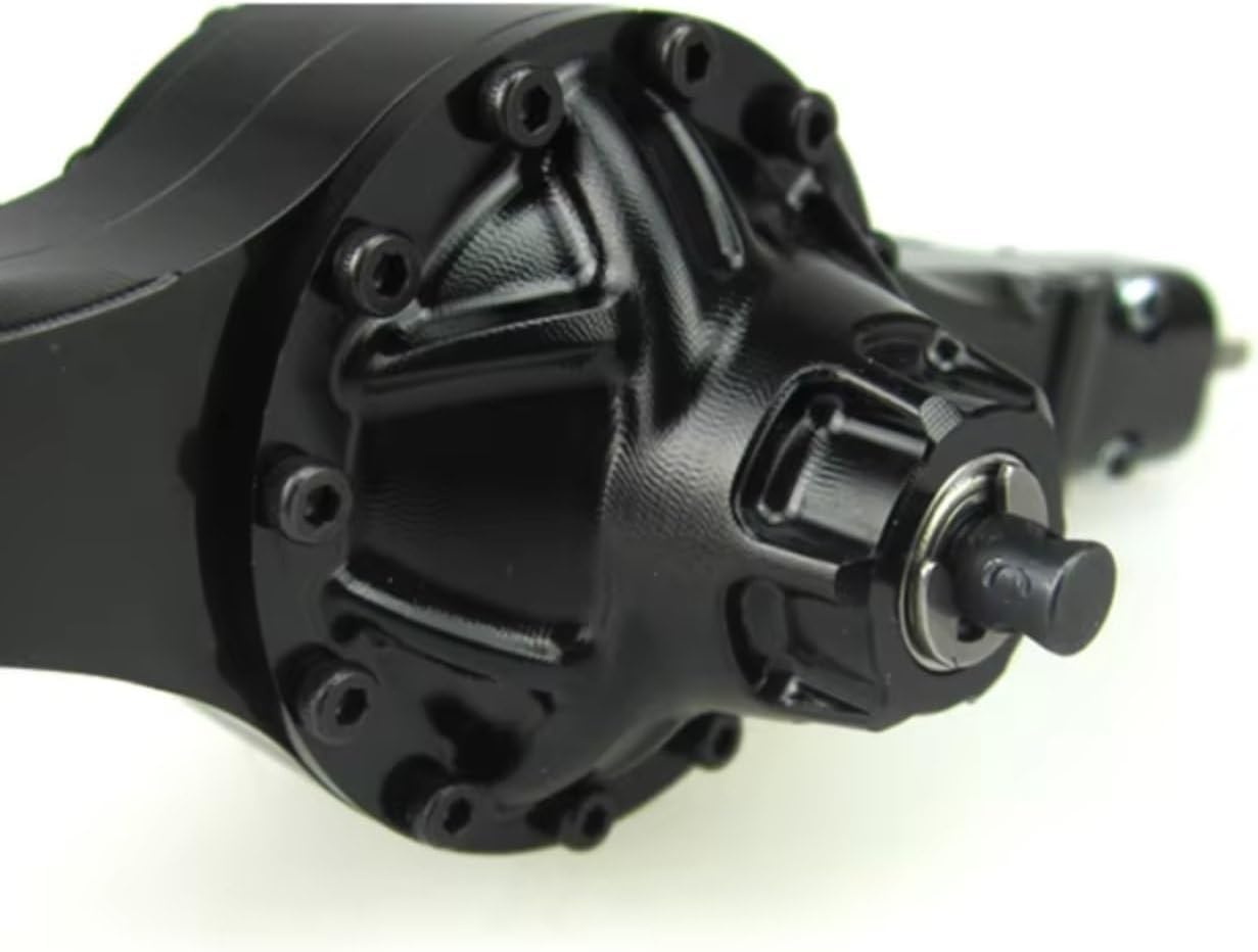 Rc Front Rear Axle for Tamiya 1/14 RC Car Model Tractor Truck Q9021 DIY Toy Spare Part Metal Rear Axle Differential Speed RC Accessories