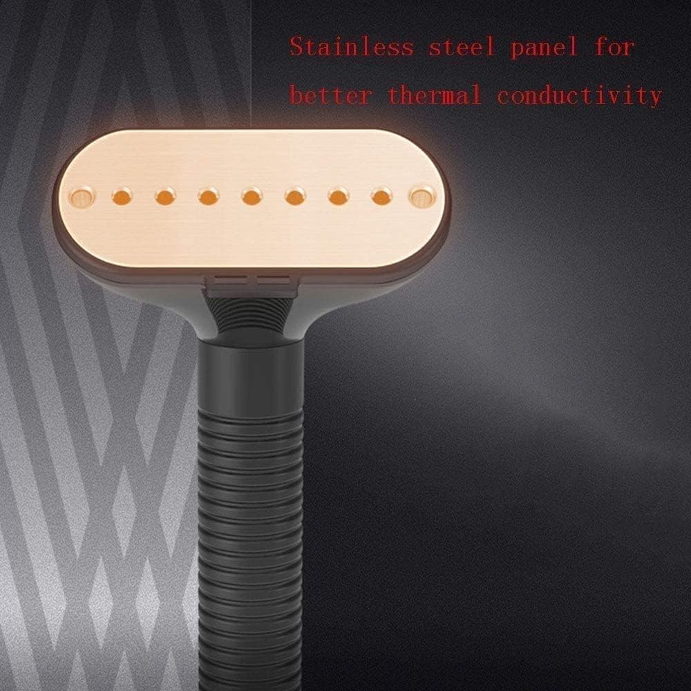 Powerful Handheld Garment and Fabric Steamer Stainless Steel Heated Soleplate with 2 Steam Options