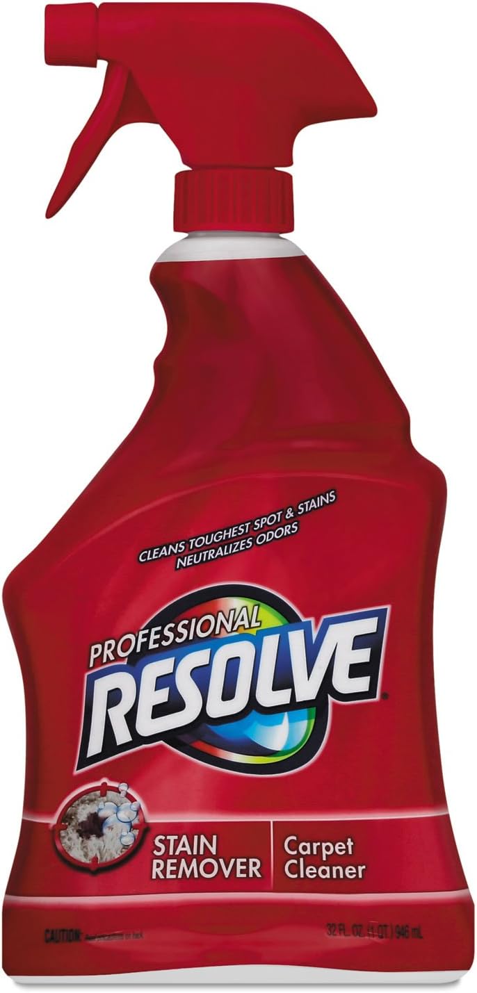 Resolve 97402CT Carpet Cleaner 32oz Spray Bottles 12/Carton