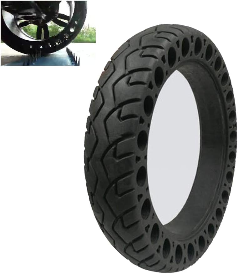 14 Inch 14x1.95/2.50 Honeycomb Solid Tires Off Road Wear-Resistant Non-Slip and Maintenance-Free Anti-Explosion Tires for Scooter 2pcs
