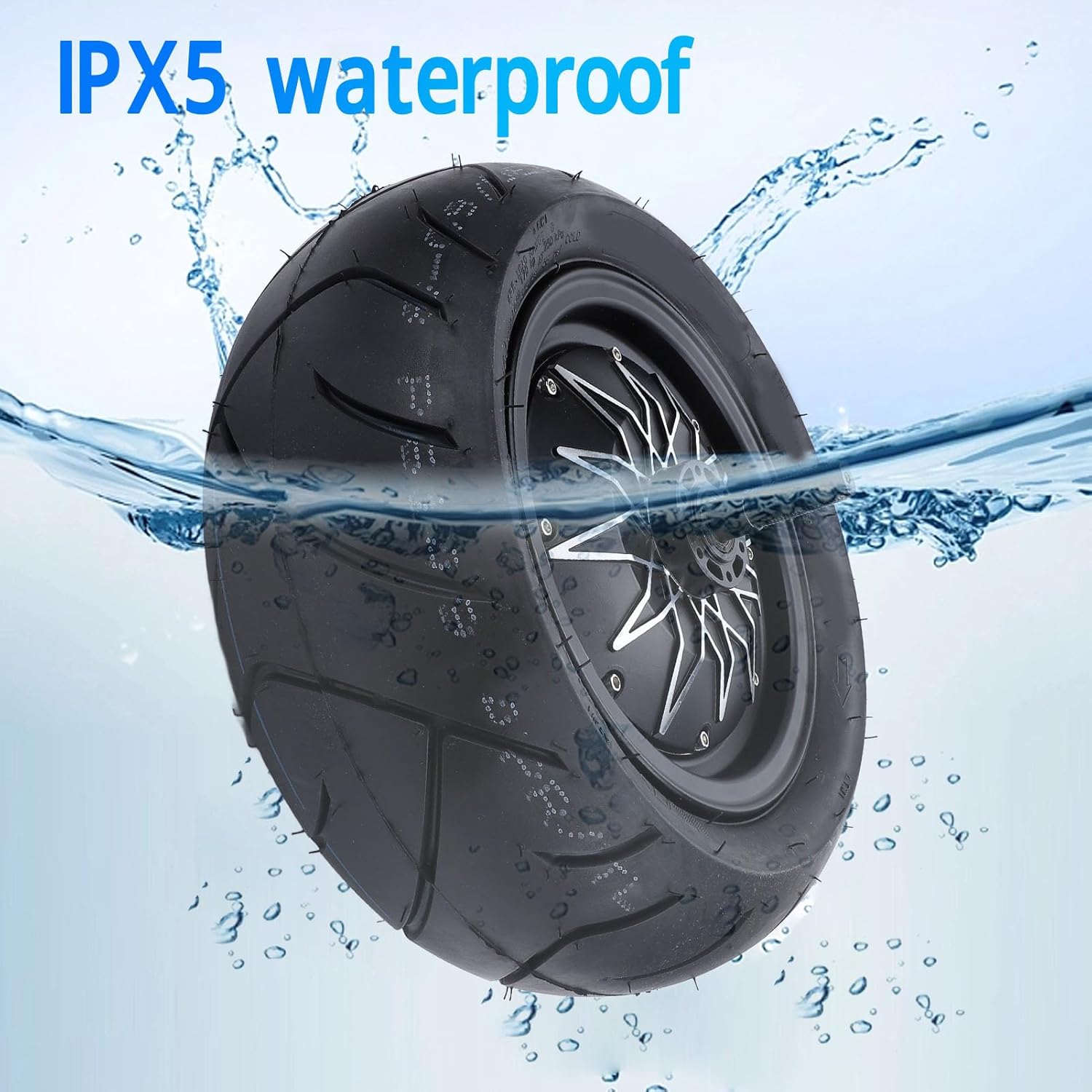 14 Inch Electric Hub Motor, 8000W-10000W Ipx6 Water Motor Front Rear Wheel, 110-150 Km/H Electric Scooter Motor Wheel