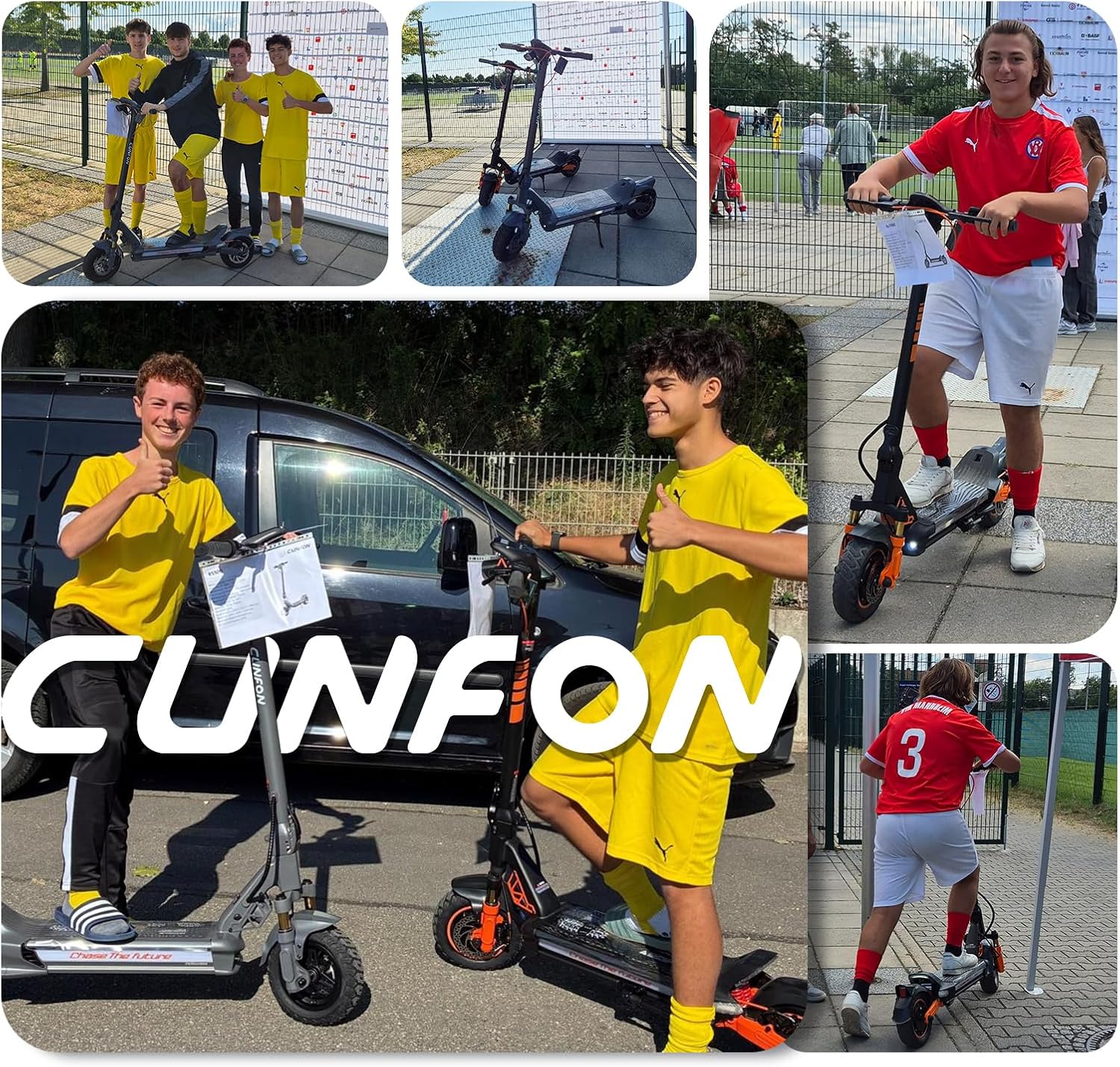 Electric Scooter, Up to 25/31MPH, 25-50 Miles Long Range, 1000W/1200W/1600W*2 Off Road Motor, Dual Disc Brakes with EABS, Damping Adjustable Full Suspensions Adults E-Scooter with APP