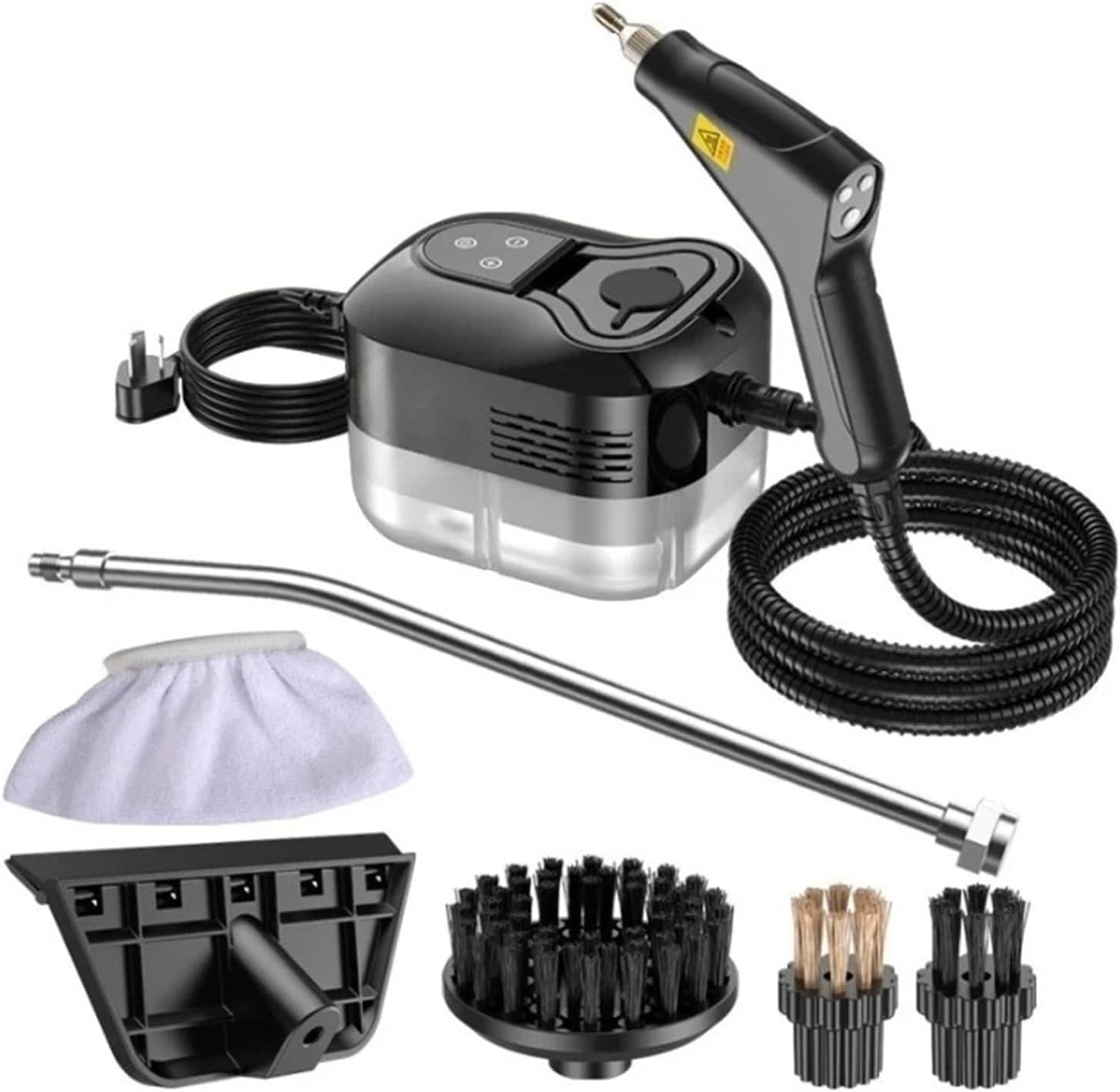 Handheld Household Steam Cleaner - High Pressure & High Temperature Compatible With Air Conditioner, Kitchen, Car, Furniture(25pcs-,110 V)