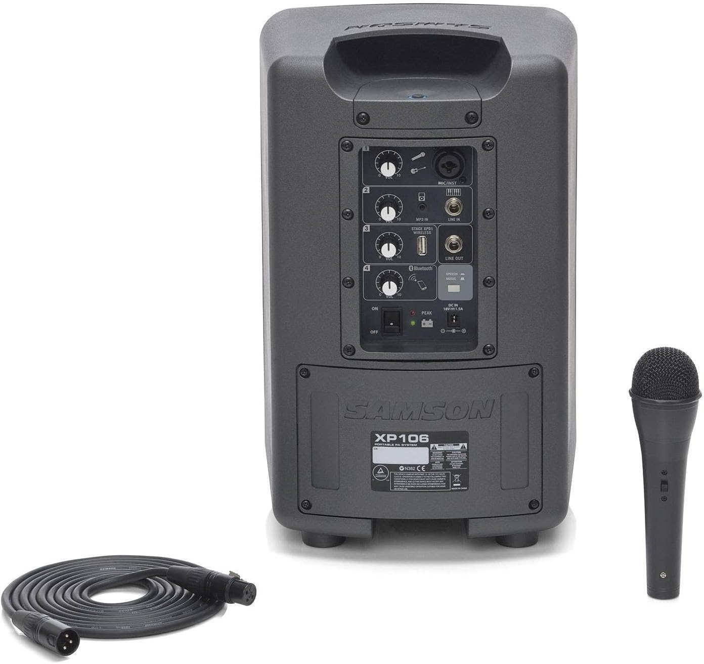 Samson XP106 Rechargeable PA System(with Microphone)
