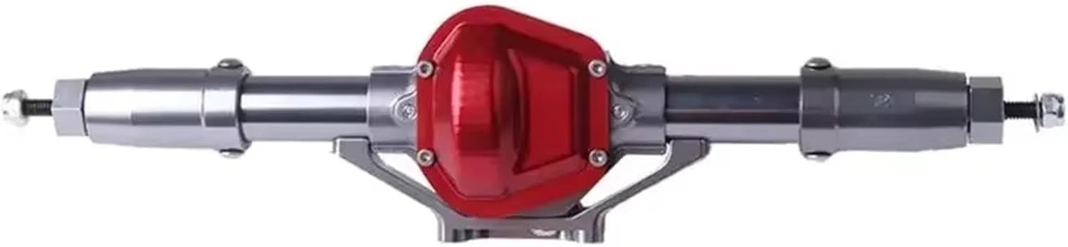 RC Car Upgrade Parts Compatible with Axial for SCX10 1:10 RC for Rock Crawler Car RC Car CNC Metal Front Rear Axle Upgrade Parts(Front and Rear)