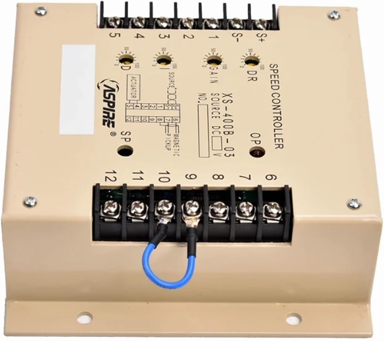 XS-400B-03 Speed Control Board of Diesel Generator Speed Controller 0428-32-3551(Ori 7917415525)