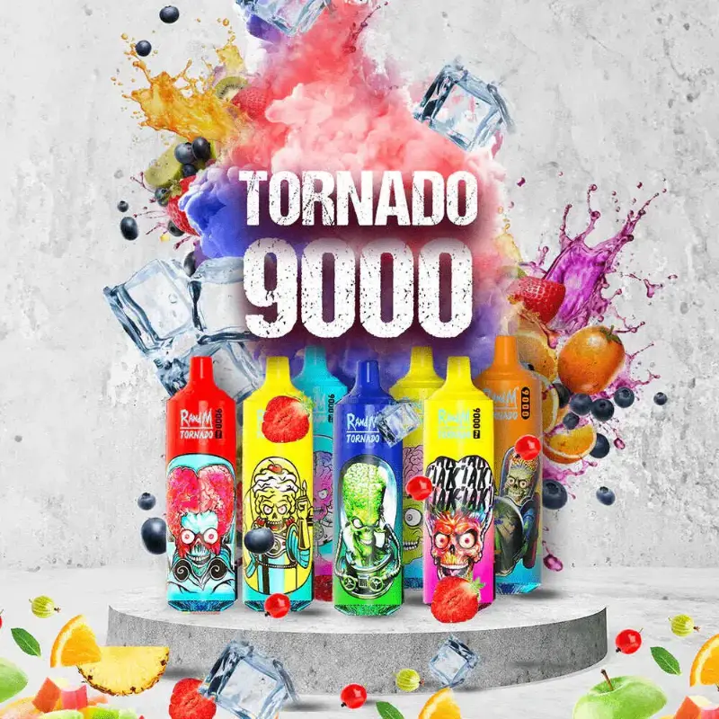 RAHdM TORNADO 9K (10pcs) - MYEU VAPES