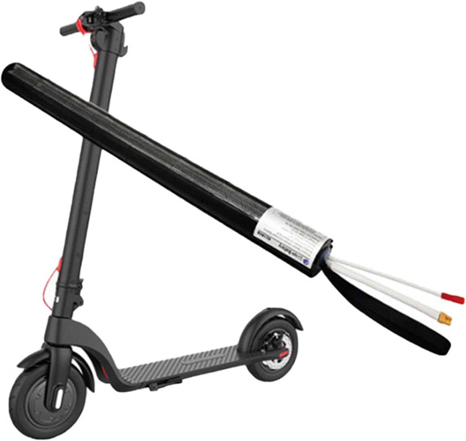 24V Scooter Battery 36V Lithium Battery 3.6Ah 4Ah 5Ah 5.2Ah 6Ah 6.6Ah 7.5Ah 7.8Ah 8Ah 9Ah 10Ah 12Ah Battery for 0-300W Motor Kit,24v12ah