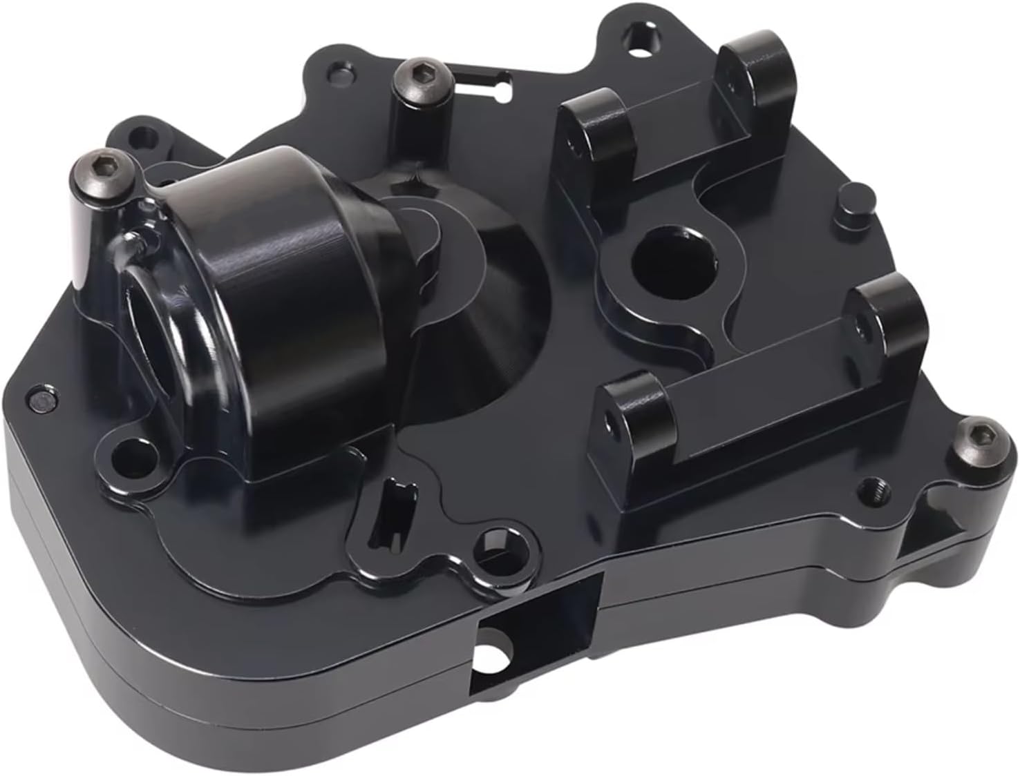 RC Gearboxes For Tamiya For Hotshot II 1/10 For Racing Aluminum Rear Transmission Housing Upgrades Parts Accessories RC Car