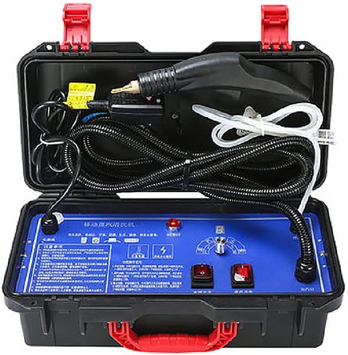 High Pressure Steam Cleaner, 1600W Portable Steam Cleaning Machine, Adjustable High Temperature Cleaning Tools for Kitchen Furniture Car