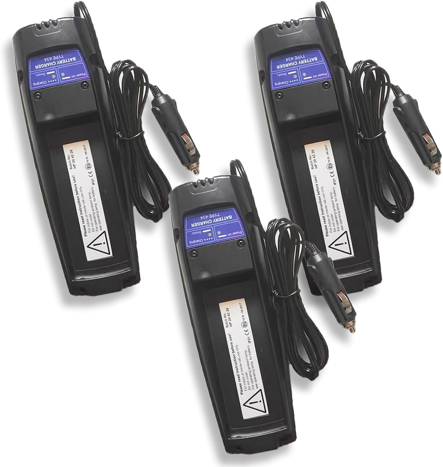 （3pcs） for Scanreco 592 Battery Charger 10-24V Charger for Scanreco 434 Battery Charger for 7.2V SCANRECO 590 592/593 EEA4291 Battery