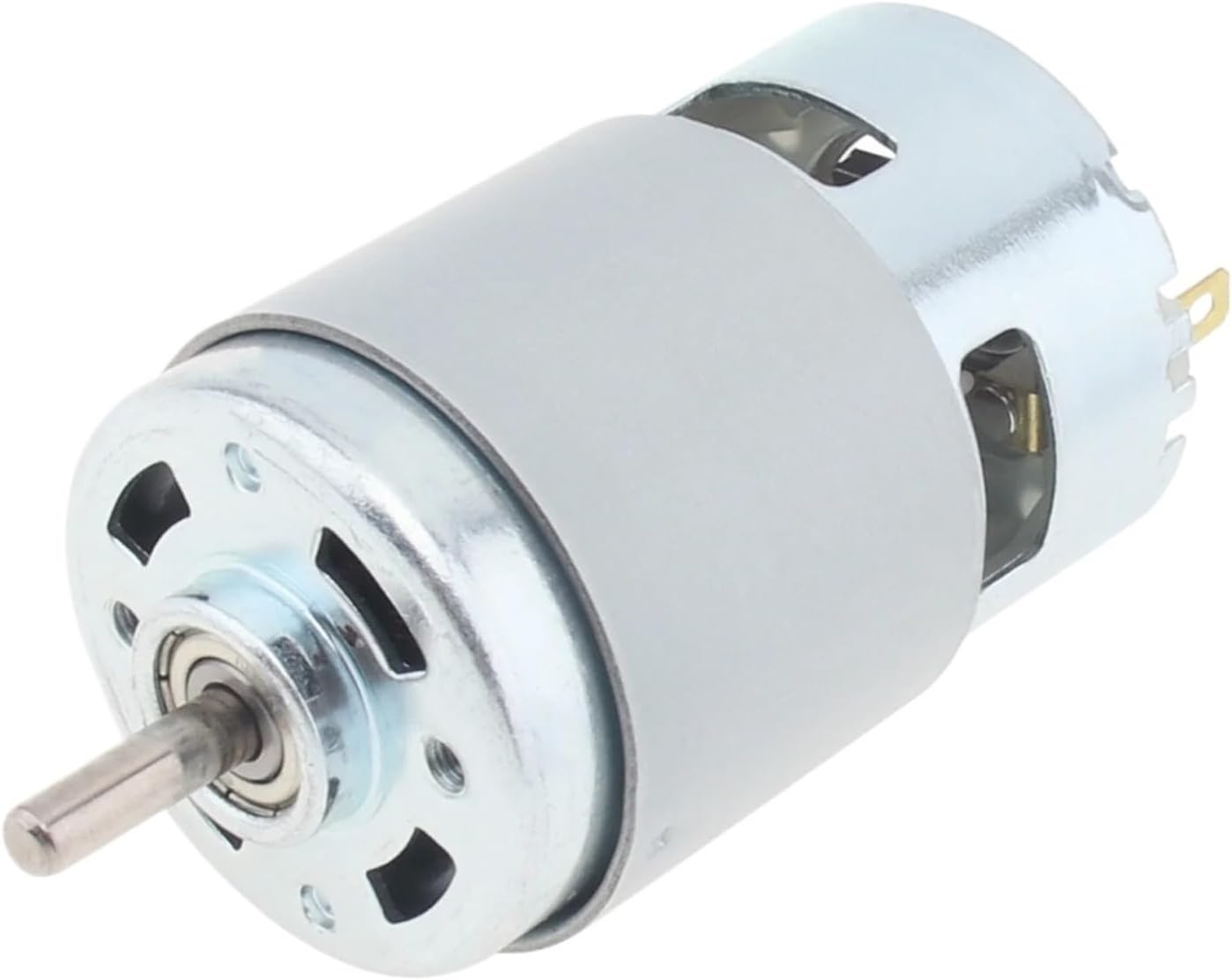 775 DC Motor 12V 24V 3000RPM-12000RPM Large Torque Micro Electric Motors for Drill Screwdriver Circular/D-Shaft/Dual Shaft (Size : 12V 5000 RPM Circle)