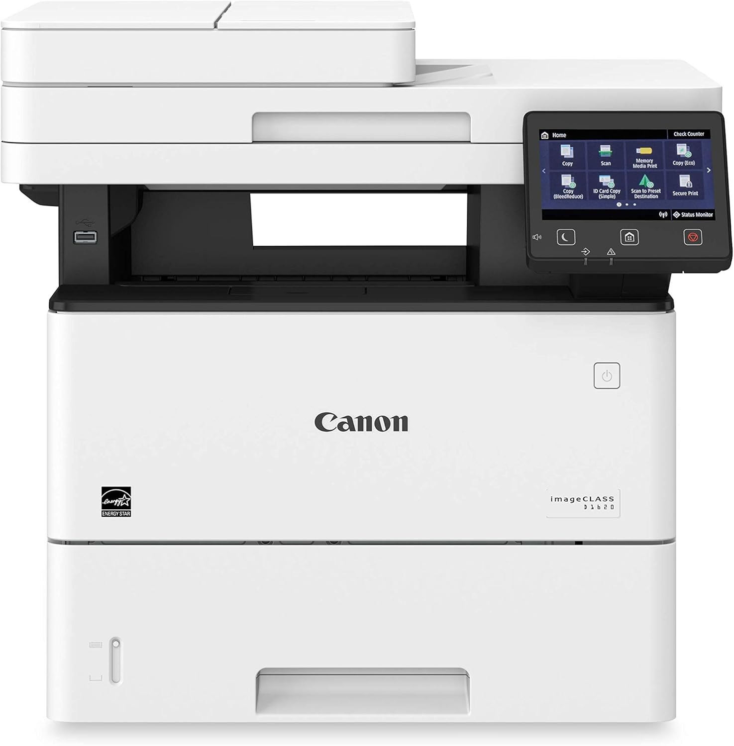 Canon Image Class D1620 Multifunction, Monochrome Wireless Laser Printer with AirPrint (2223C024), 17.8