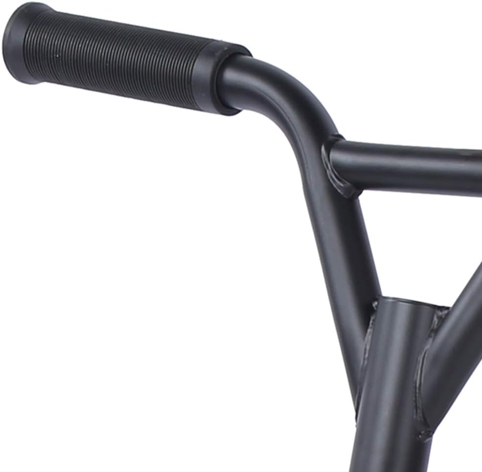 Performance Lightweight Portable Stunt Scooter, Adult Scooter Set with Aluminum Alloy Wheels, Black Scooter for Commuting and Adventure, 6061 Aviation Aluminum