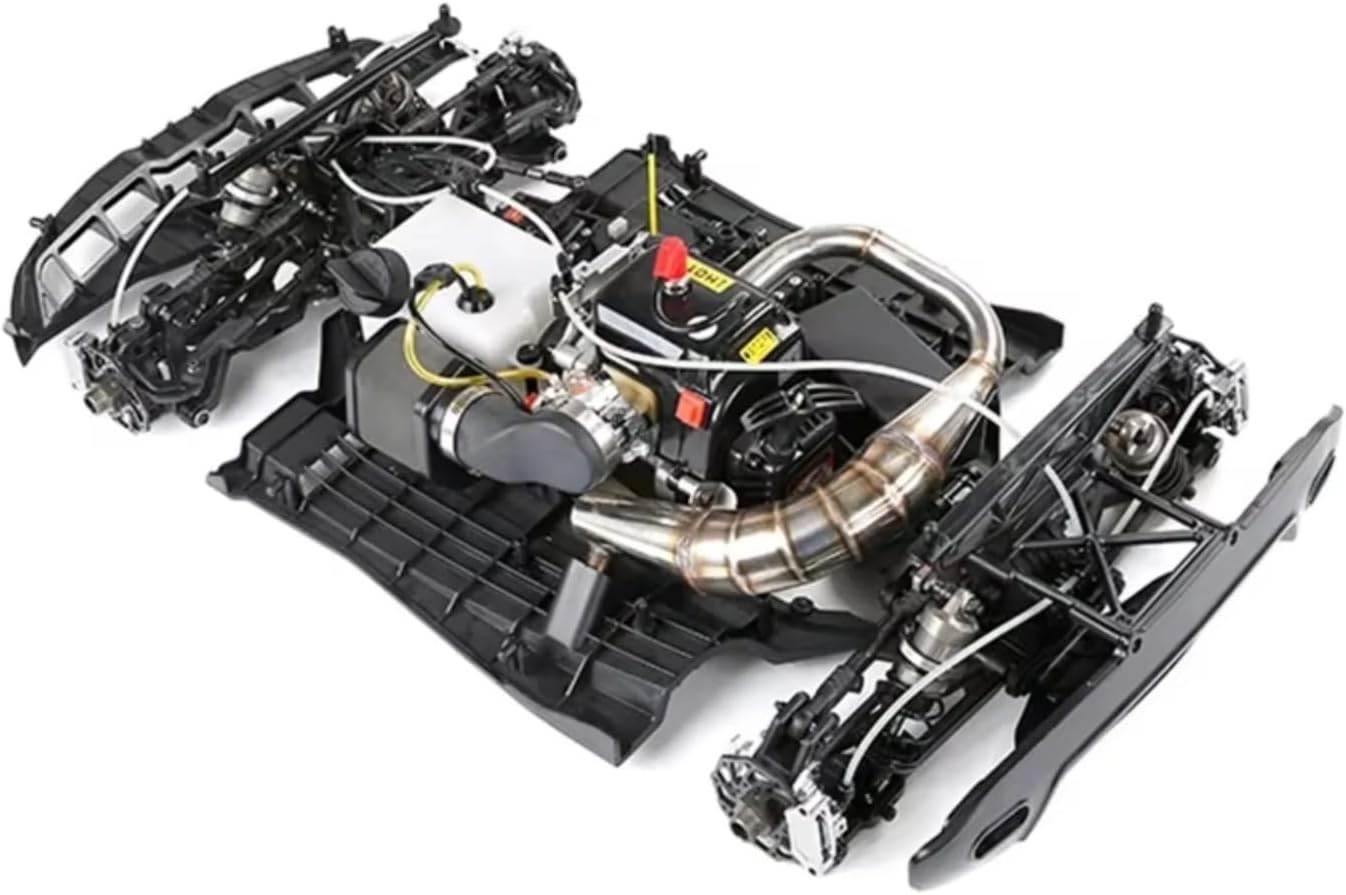 RC Car Parts Compatible with ROVAN for ROFUN RF5 F5 MCD XS5 1/5 RC Car Upgrade Parts Accessories Four Wheel Hydraulic Disc Brake Set