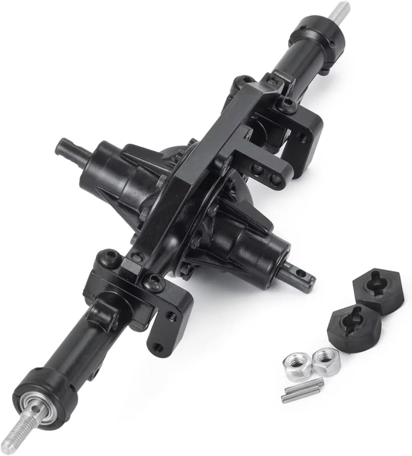 for D90 1/10 Complete Metal Straight Middle Axle RC for Rock Crawler Car Truck Upgrade Parts Accessories RC Upgrade Parts