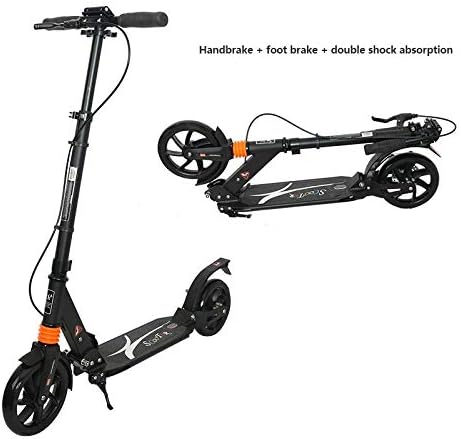 Scooters for Teens Cheap, Kick Scooter for Adults- Folding-Scooter for Boys Height Adjustable City Scooter for Girls Two-Wheeled Scooter