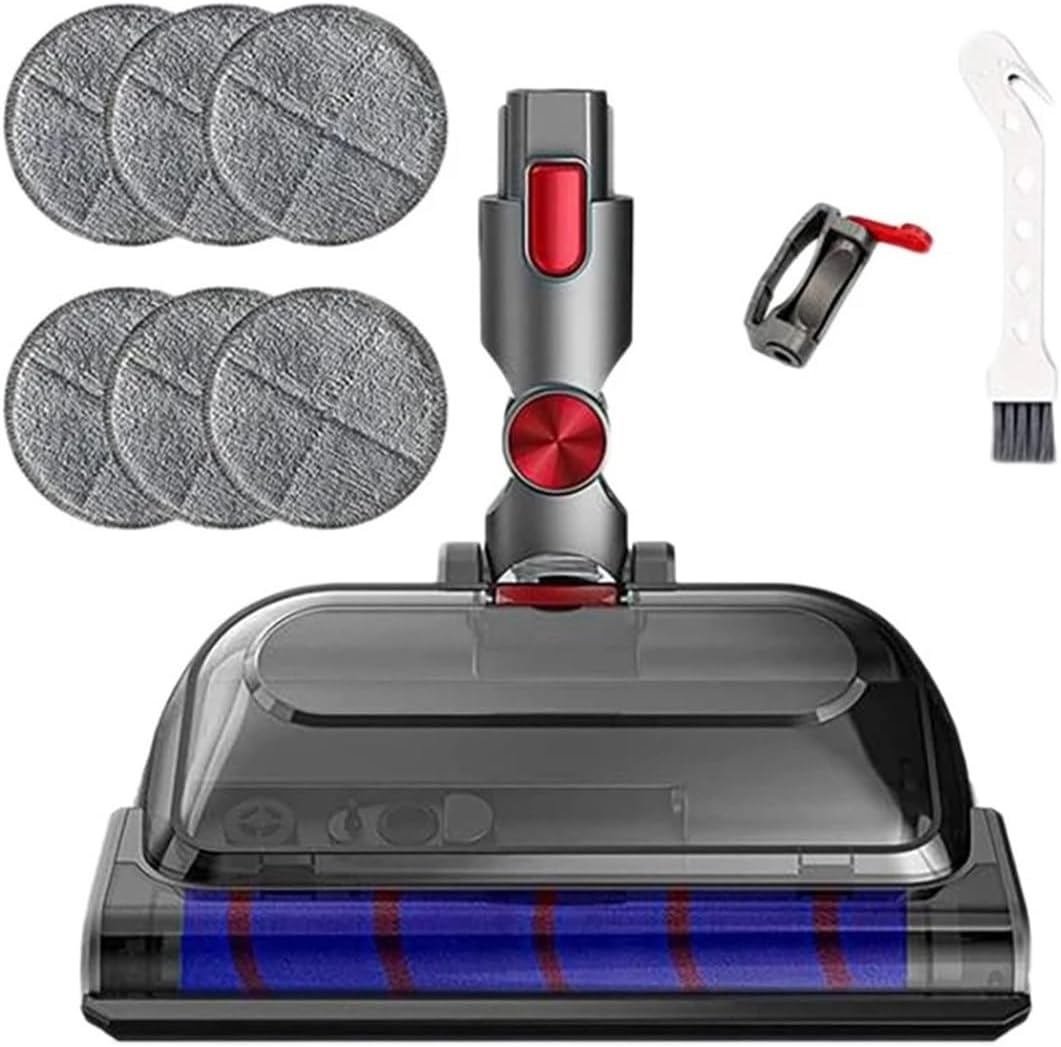 Attachment Mop Suction Electric Mop With Lock And Mop ，Compatible For Dyson， V15 V11 V10 V8 V7 Vacuum Cleaner Accessories