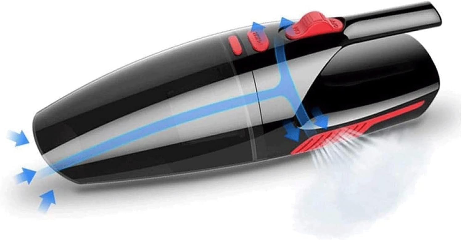 GIENEX Handheld Vacuum, 5000PA with Powerful Cyclonic Suction, Lightweight Portable Hand Vacuum Cleaner Powered for Home and Car Cleaning