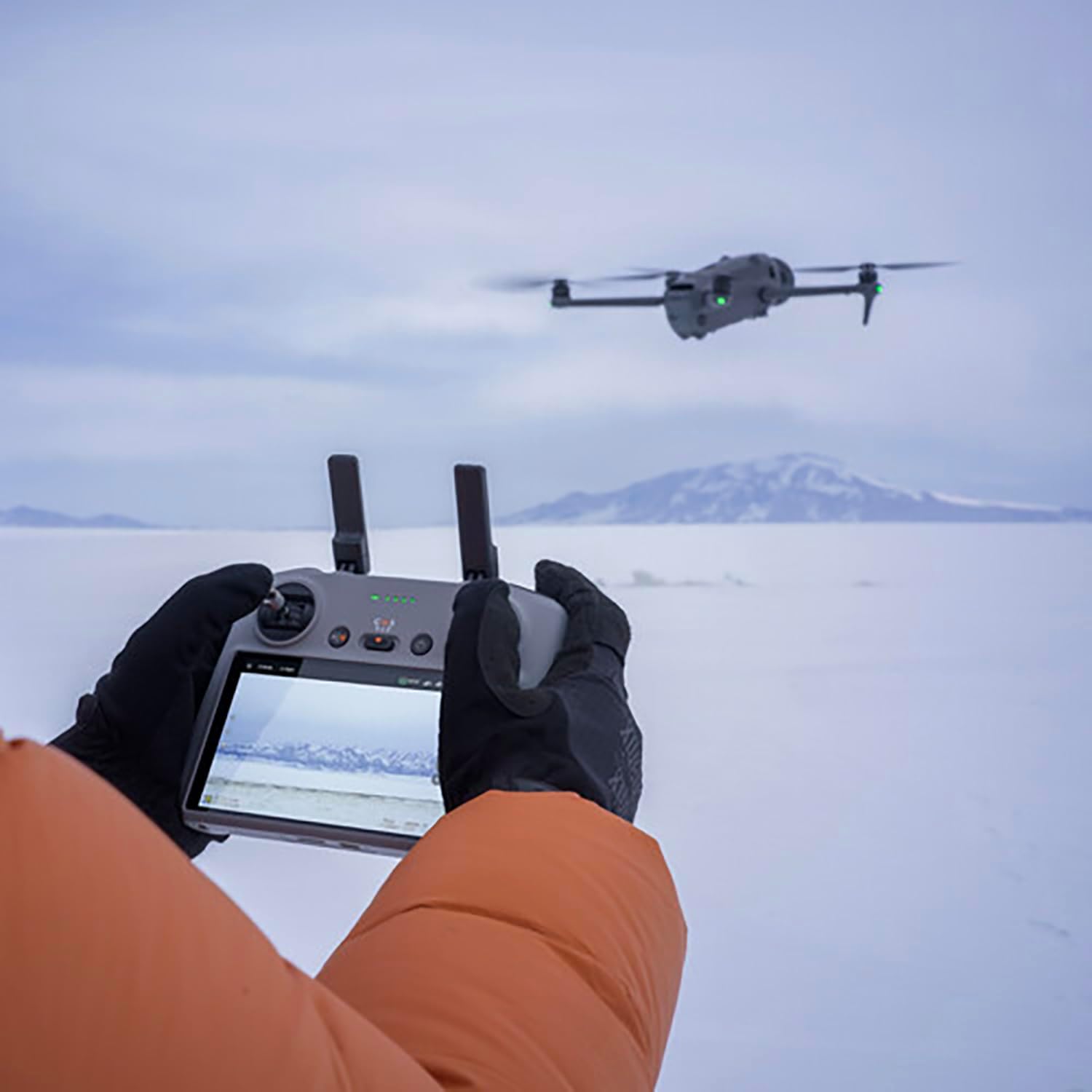 DJI Mavic 4 Pro Triple Camera Flagship Drone (w/DJI RC 2 Remote), 100MP 4/3 CMOS Hasselblad Camera With 6K/60fps HDR Video, 0.1-Lux Nightscape, Obstacle Sensing Bundle with Deco Gear Kit