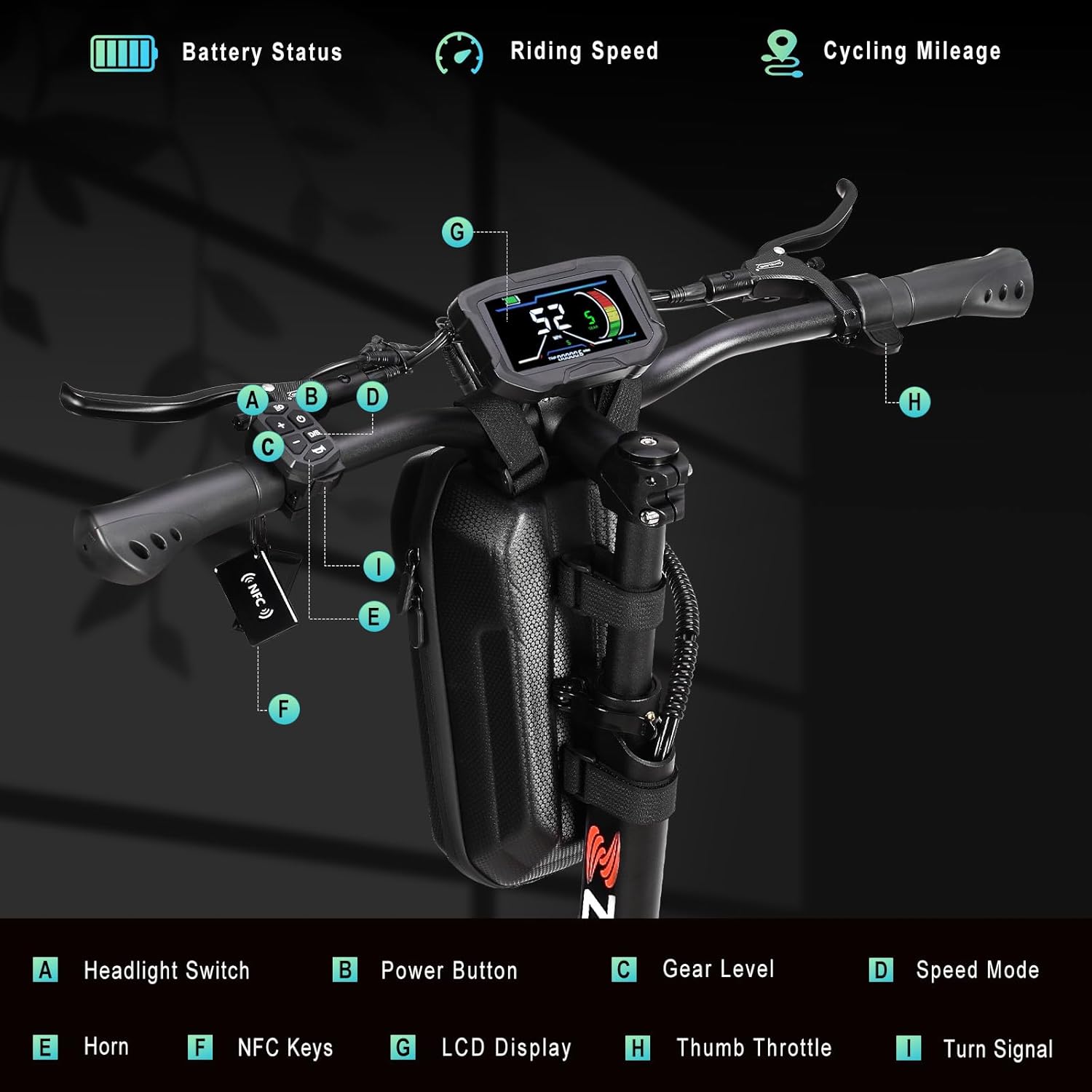 ZonDoo ZO03/ZO03 Plus Electric Scooter Adults 50/55MPH Fast 5600W/6000W Dual Motors 50/60 Miles Long Range Off RoadTires Oil Hydraulic Brake Dual Suspension All Terrain Sports Escooter wtih Seat