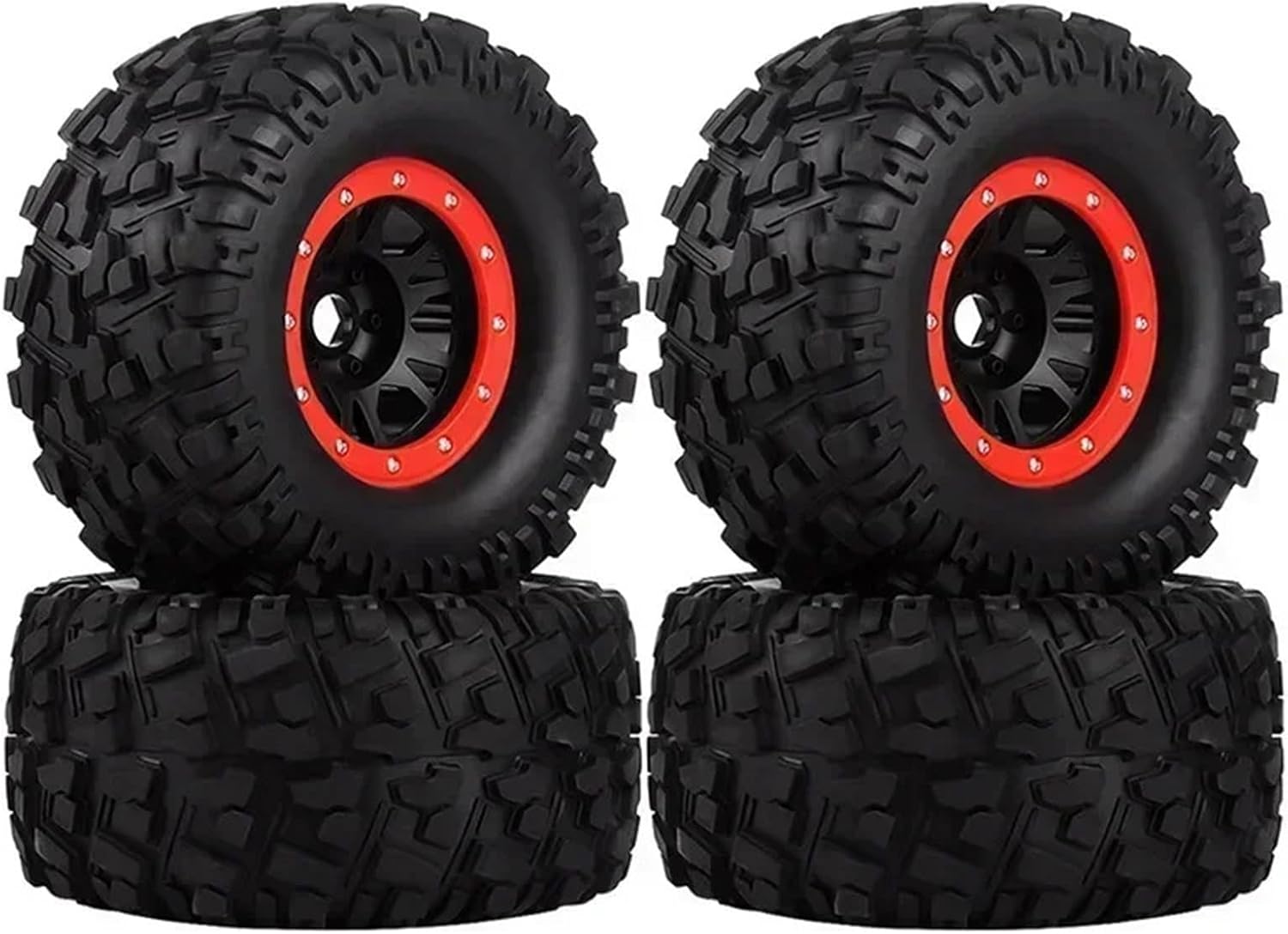 RC Repairs Models For Mojave For Kraton For HPI For Savage 1/7 1/8 1/10 2/4Pcs 166Mm Wheel Tire 17MM Hex RC Car Upgrade Repair Parts(4pcs C)