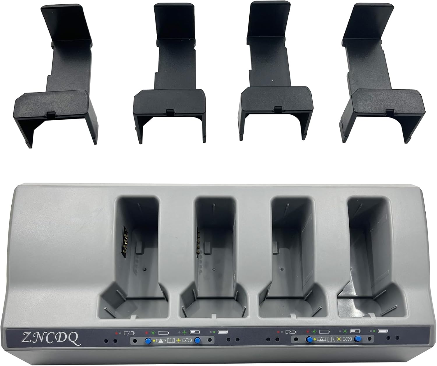 R10 RTK Battery Charger for Trimble S6 S8 R6 R7 R8 GPS RTK GNSS Receiver Total Station, 109000 4 Slots Bay RTK Charger for Trimble 54344 76767 79400 Battery