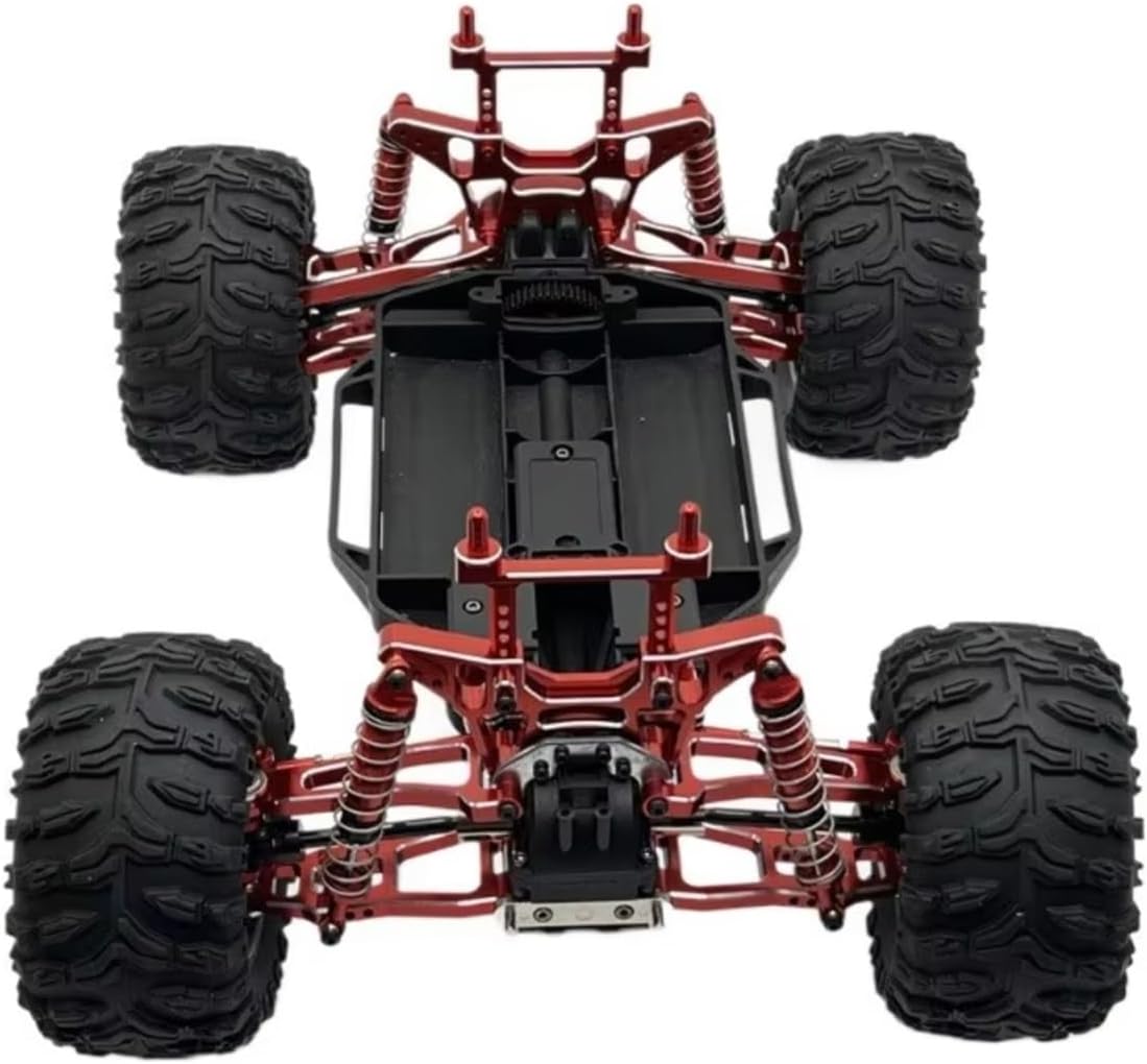 Rc Special Shock Absorber For Ud Ud1201 Ud1202 Ud-12Pro 1/12 Metal Shock Absorber Set For Fit RC Car Parts Tracked Vehicle Parts And Accessories Upgrade Replacement Use(Red)