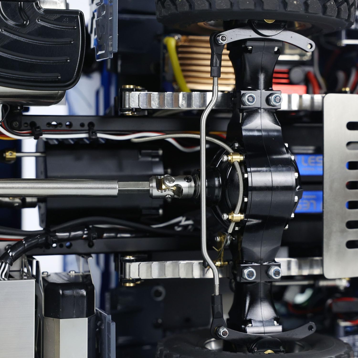 1:14 6X6 LESU RC Hydraulic Dump Car RTR Metal Remote Control 3-Way Dumper Trucks 3-Speed Transmission Differential Lock Light Sound System Model