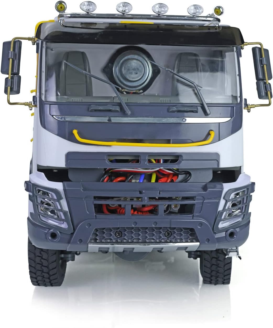 TOUCAN RC HOBBY 1/14 JDM Rc Model Metal Hydraulic 8X8 Rc Dumper Truck 2Speed Axles Differential Lock Sound