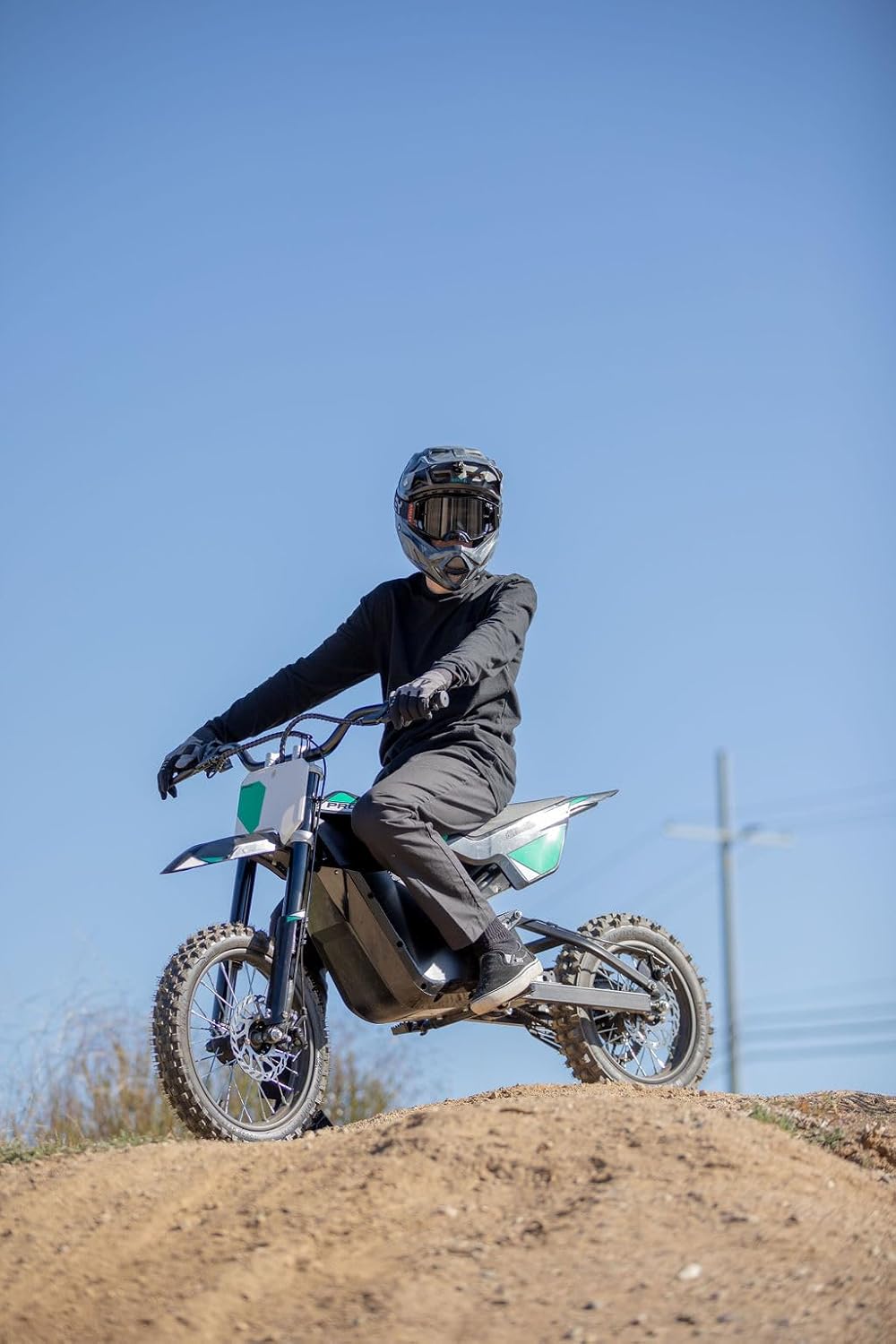 Razor Dirt Rocket Pro Spec, Performance eMoto Motocross Bike for Off-Road Mature Riders, 16Y+, 1600W Motor, 48V Lithium-Ion Battery, Up to 28MPH, Front Suspension & Link Tuned Rear Suspension System