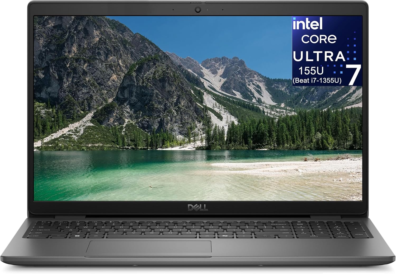Dell Latitude Laptop Computer for Business, Intel Ultra 7 155U (12C/14T), 32GB DDR5, 1TB SSD, Backlit Keyboard with Fingerprint Reader, 15.6
