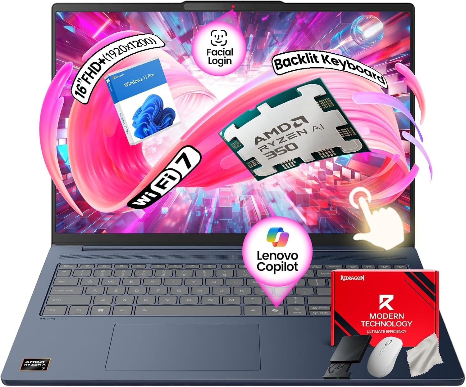 Lenovo IdeaPad Copilot+ Business Laptop - 16