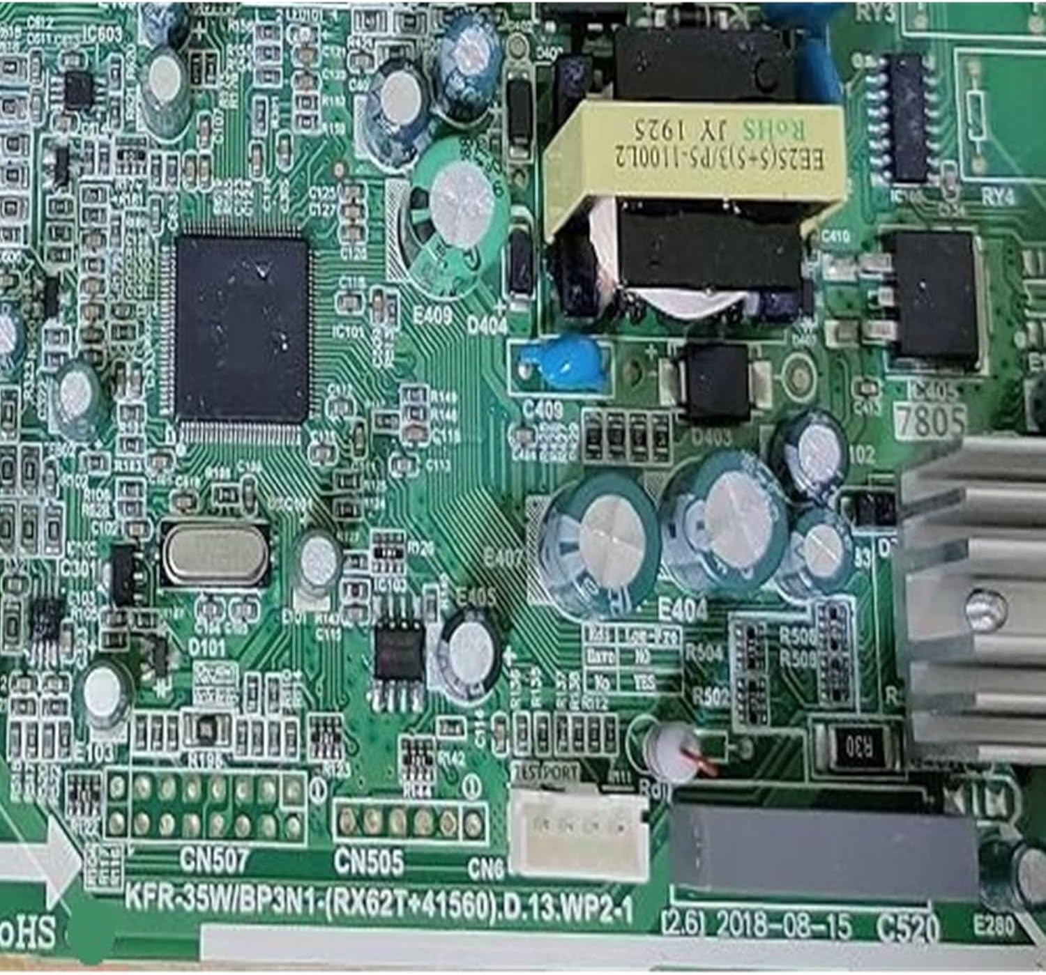 Replace The Air Conditioning Computer Board, Compatible for Midea KFR-35W KFR-35W/BP3N1 KFR-35W/BP3N1-(RX62T 41560). D.13. WP2-1, Air Conditioning Accessories