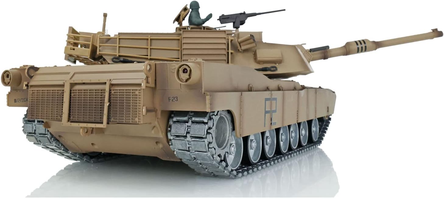 TOUCAN RC HOBBY Henglong 1/16 7.0 Customize Challenger II RC Tank 3908 360° Turret Metal Tracks,US in Stock