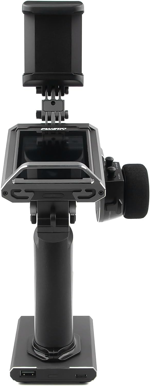 GoolRC Flysky Noble NB4 Pro+ Remote Controller, 2.4GHz 18CH AFHDS 3 Radio Transmitter with 3.5 Inch IPS Touching Screen and FGr4B+FGr8B Receiver for RC Car Boat