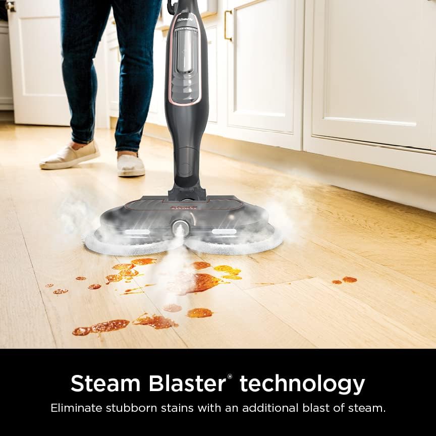 Shark Steam And Scrub Steam Scrubbing And Sanitizing Steam Blaster Mop S7201 Gray/rose Gold WS1