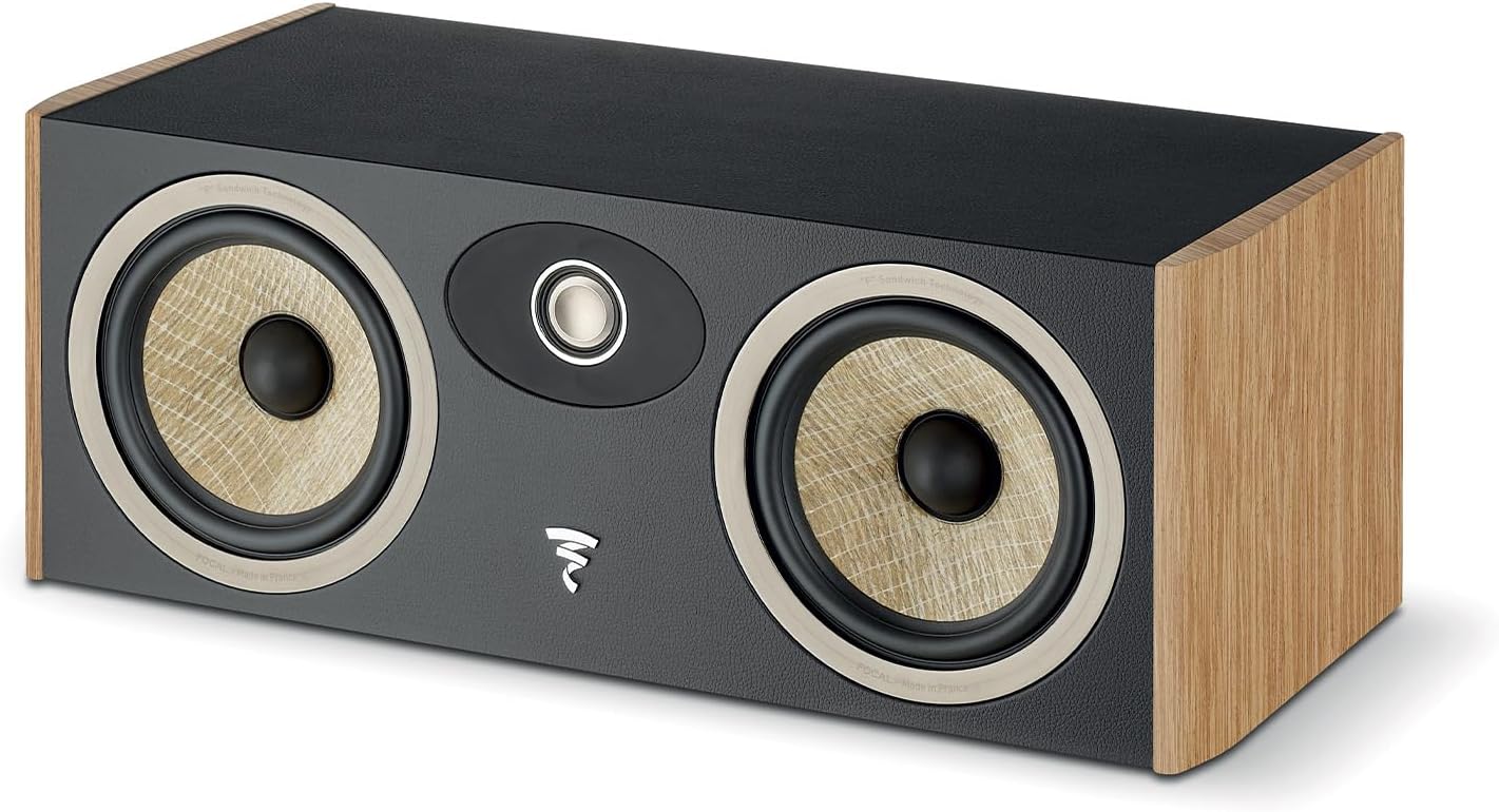 Focal Aria Evo X Center Channel Speaker - Each (Prime Walnut)