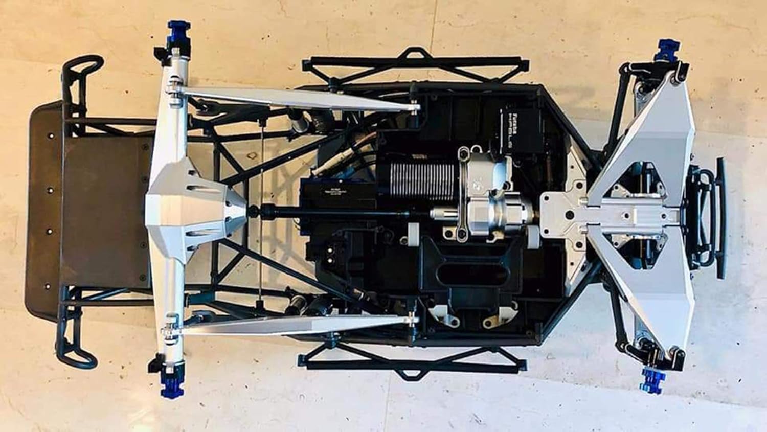 VITAVON & VOTACH Remote car Control Center Alu CNC RC Center Transmission/tranny for Traxxas UDR 1:7#8591