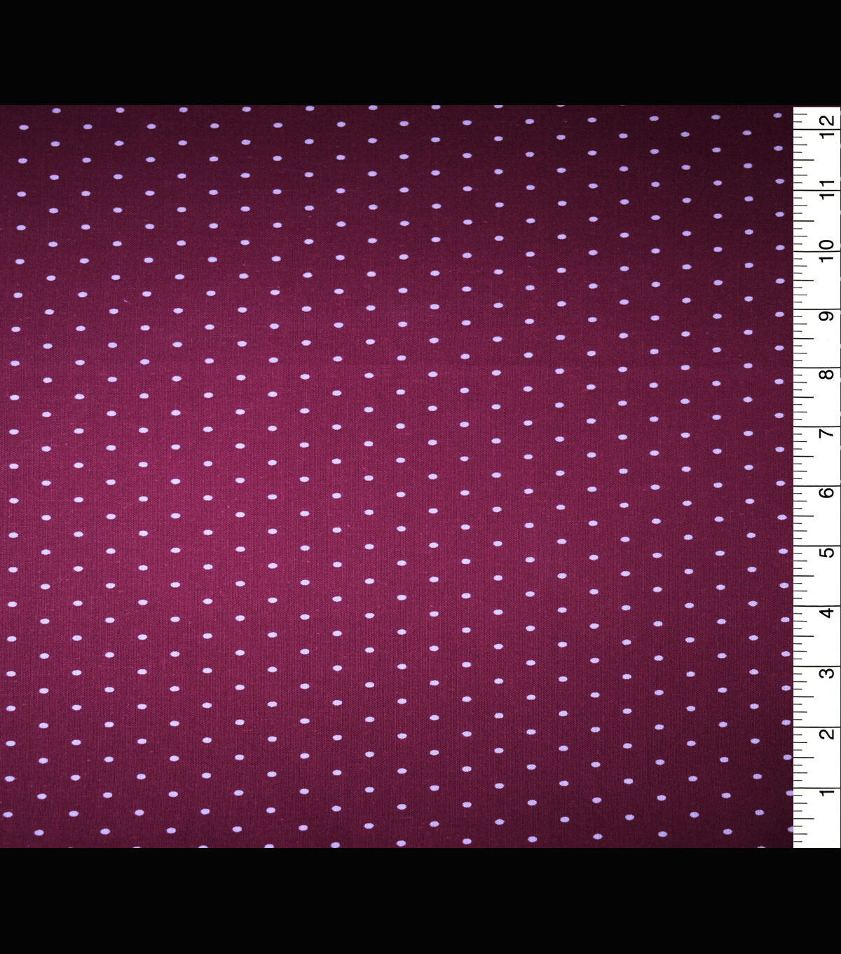 Pin Dots on Beet Red Quilt Cotton Fabric by Quilter's Showcase