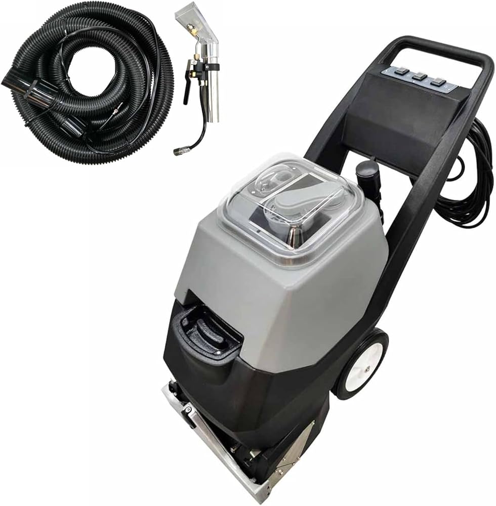 WYDDDARY 1400RPM Commercial Carpet Cleaning Machine 2320W Hand Push Hotel Carpet Vacuum Cleaner 3-in-1 Carpet Extractor Cleaning for Hotels, Cinemas, Meeting Rooms and other places 110V