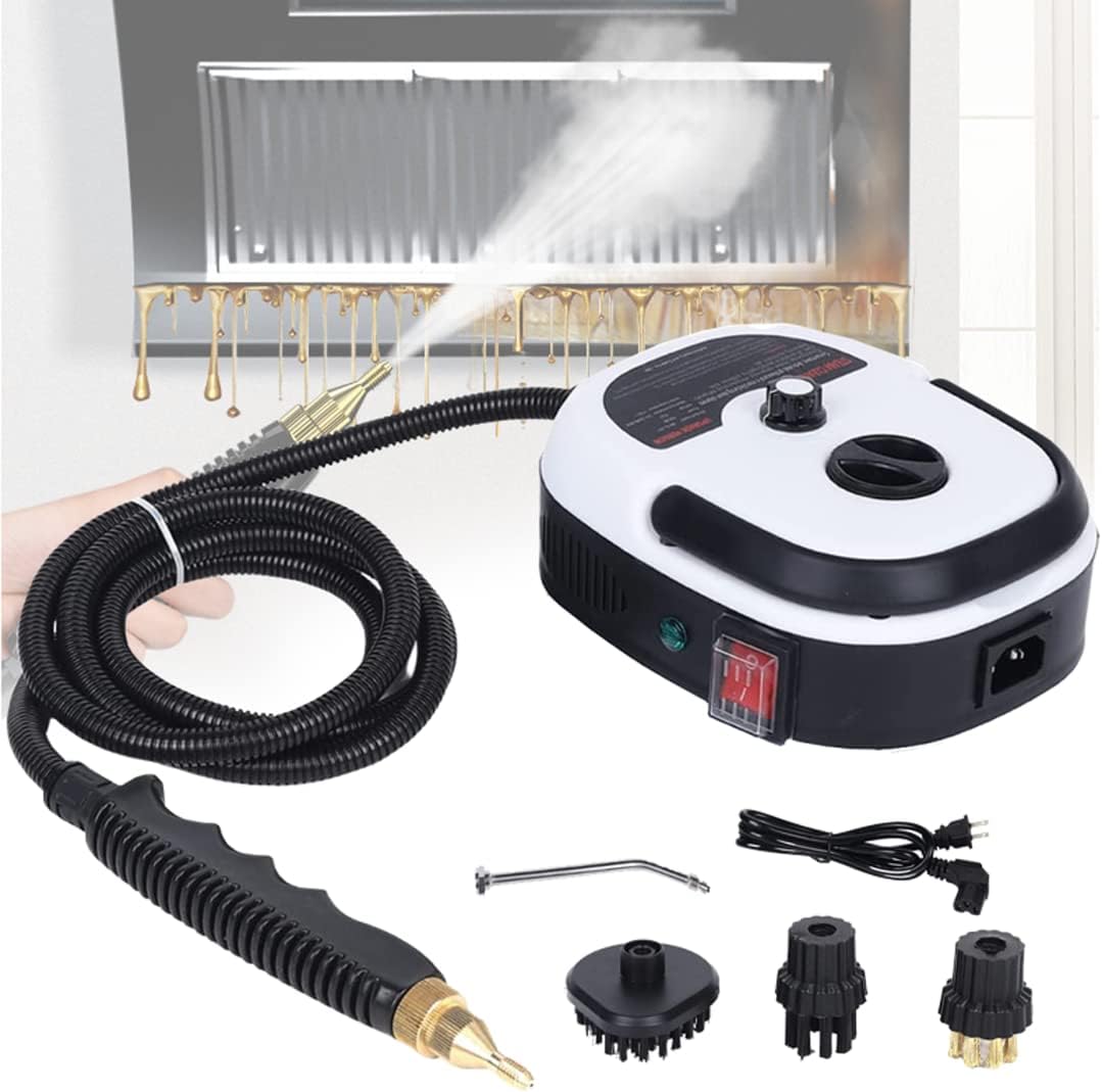 ZWEBY Portable Handheld Steam Cleaner Machine Electric Steam Cleaner High Pressure High Temperature Range Hood Home High Pressure Steam Cleaner Lightweight Cleaning Machine